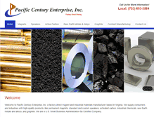 Tablet Screenshot of pacific-century.net